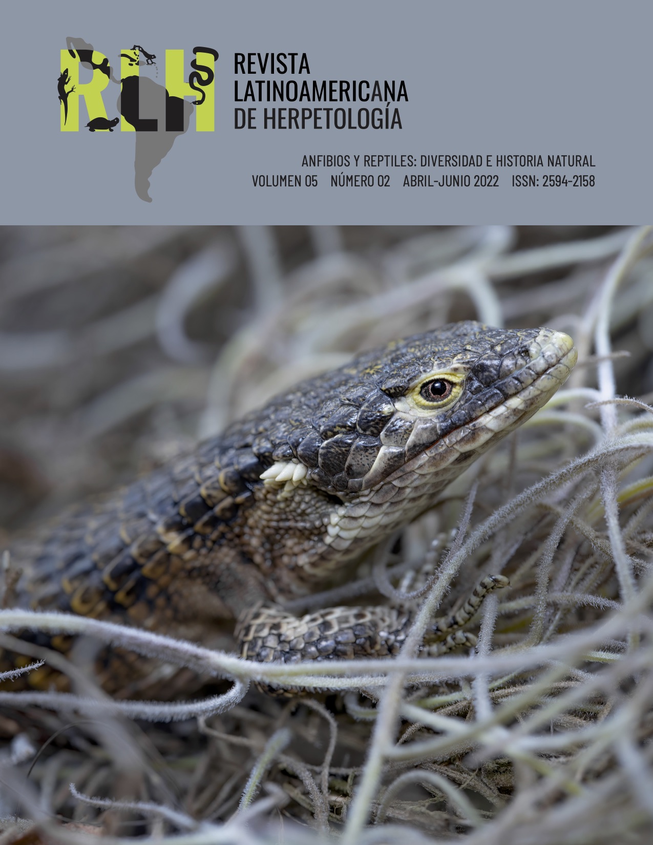 					Ver Vol. 5 Núm. 2 (2022): Anfibios y Reptiles: diversidad e historia natural
				