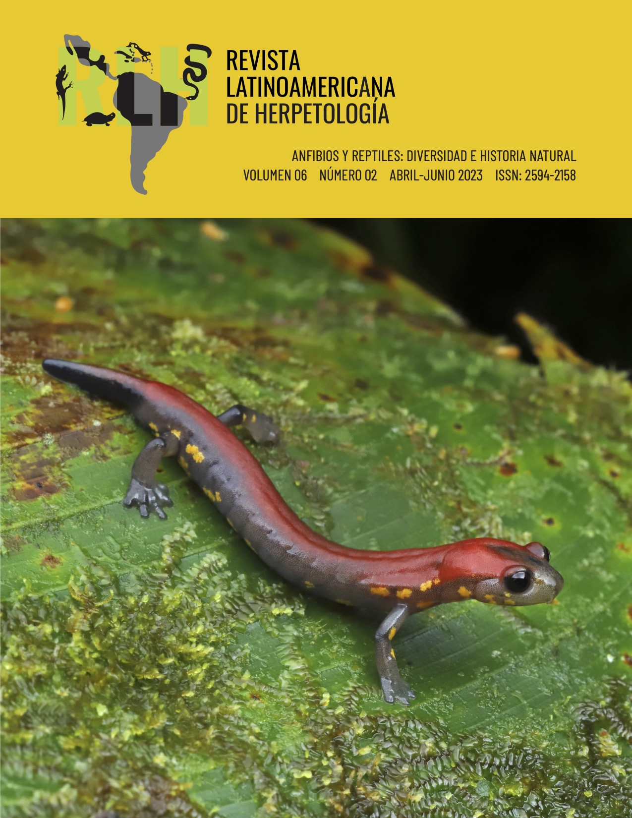 					Ver Vol. 6 Núm. 2 (2023): Anfibios y Reptiles: diversidad e historia natural
				