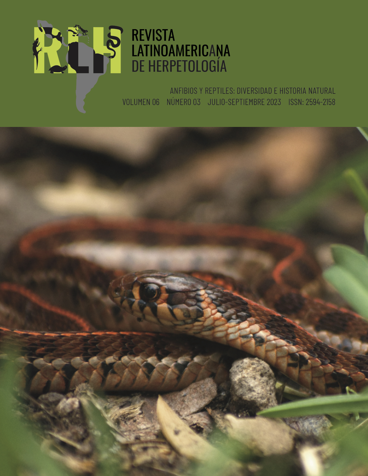 					Ver Vol. 6 Núm. 3 (2023): Anfibios y Reptiles: diversidad e historia natural
				