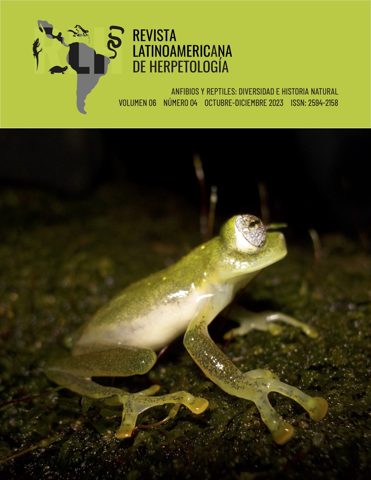 					Ver Vol. 6 Núm. 4 (2023): Anfibios y Reptiles: diversidad e historia natural
				
