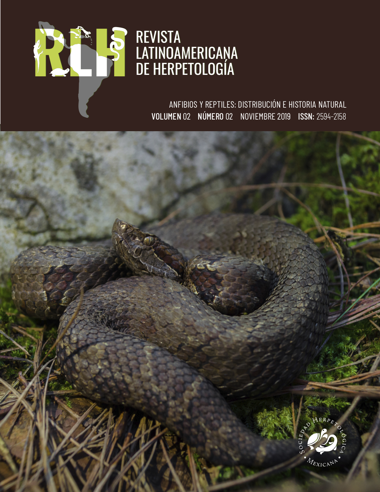 Número 2 Volumen 2 Revista Latinoamericana de Herpetología