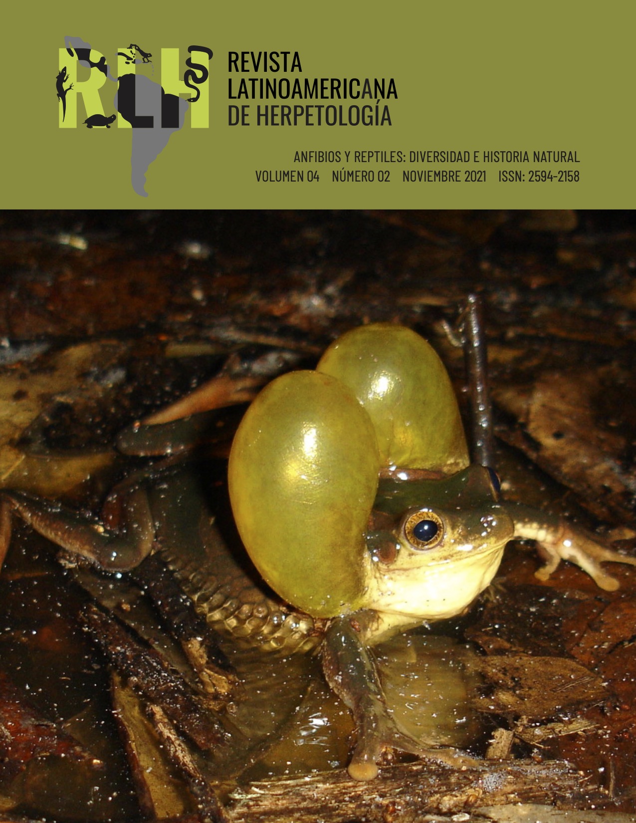 					Ver Vol. 4 Núm. 2 (2021): Anfibios y Reptiles: diversidad e historia natural
				